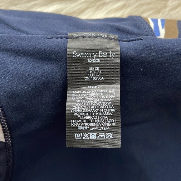 Sweaty Betty Power Frame Workout Vest Sz XS - Picture 8 of 9